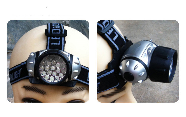 Waterproof Outdoor Led Miner 's Lamp - Headlamp For Fishing , Camping And Cycling