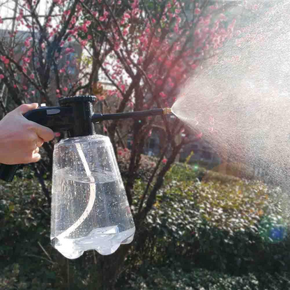 Automatic Electric Pressurised Sprayer for Gardening and Plant Care with Adjustable Spray Head