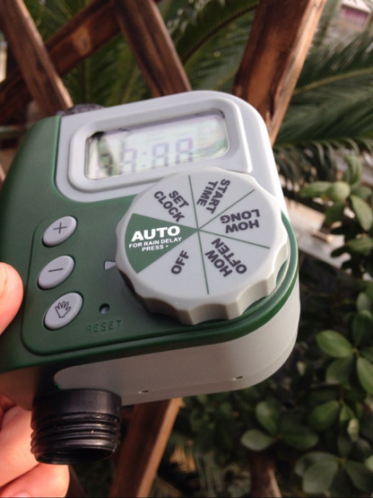 Digital Watering Control for Garden - Automatic Tap Timer with Lcd Display