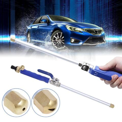 High - Pressure Cleaner Spray Nozzle for Car - Adjustable Water Nozzle with Ergonomic Handle