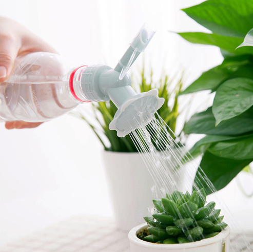 2 - In-1 Double - Cap Bottle Spray Nozzle - Mini Spray Head for Garden Irrigation