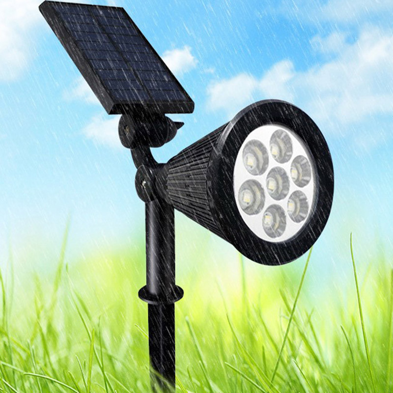 Solar Garden Spotlights - LED Outdoor Lighting For Garden And Patio