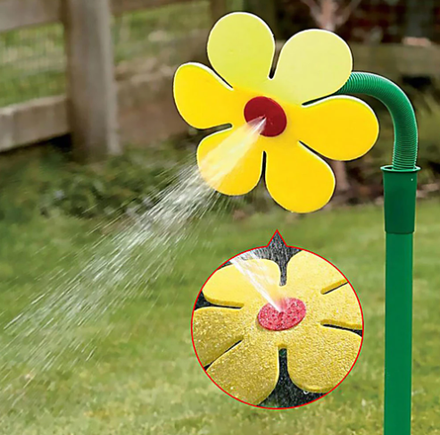 Dancing Daisy Sprinkler - Fun Lawn Sprinkler for Garden and Pets