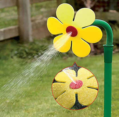Dancing Daisy Sprinkler - Fun Lawn Sprinkler for Garden and Pets