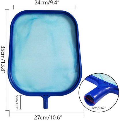 Pool Cleaning Set with Telescopic Pole - Mesh Filter and Accessories for Pool Maintenance