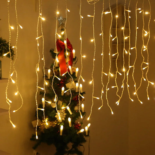 Atmospheric Icicle Fairy Lights