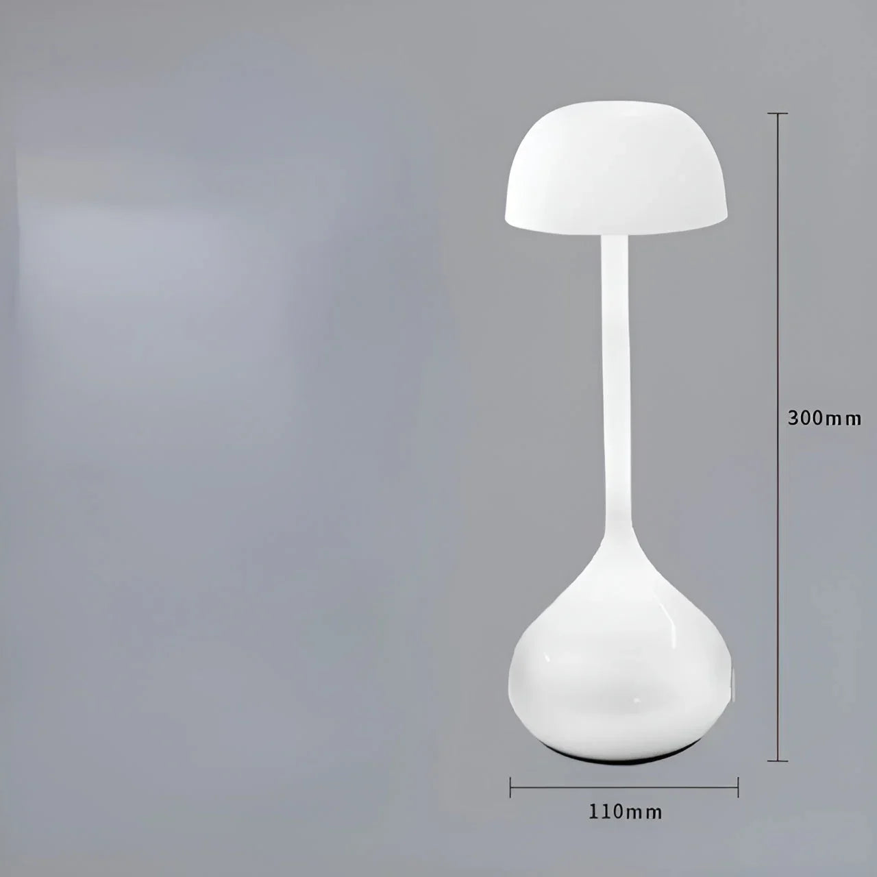 Wireless Dimmable Mushroom Table Lamp