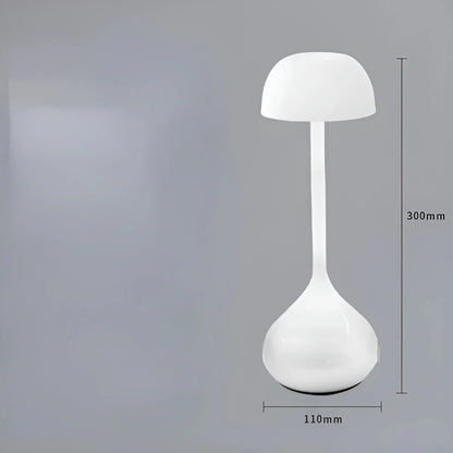 Wireless Dimmable Mushroom Table Lamp