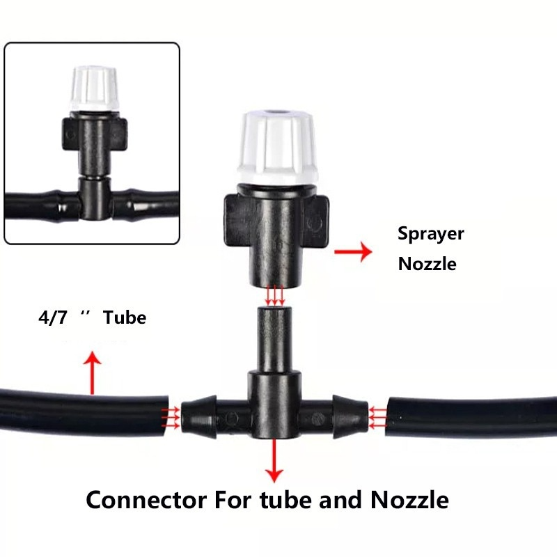 Cooling Muck System for Outdoor Areas - Efficient Spray System for Temperature Regulation