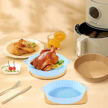 Silicone Insert for Hot Air Fryer - Reusable , Non - Stick & Easy to Clean