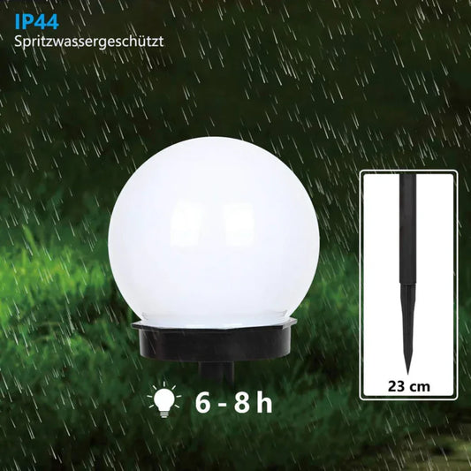 3-Piece Set Of Waterproof LED Solar Lights For The Garden