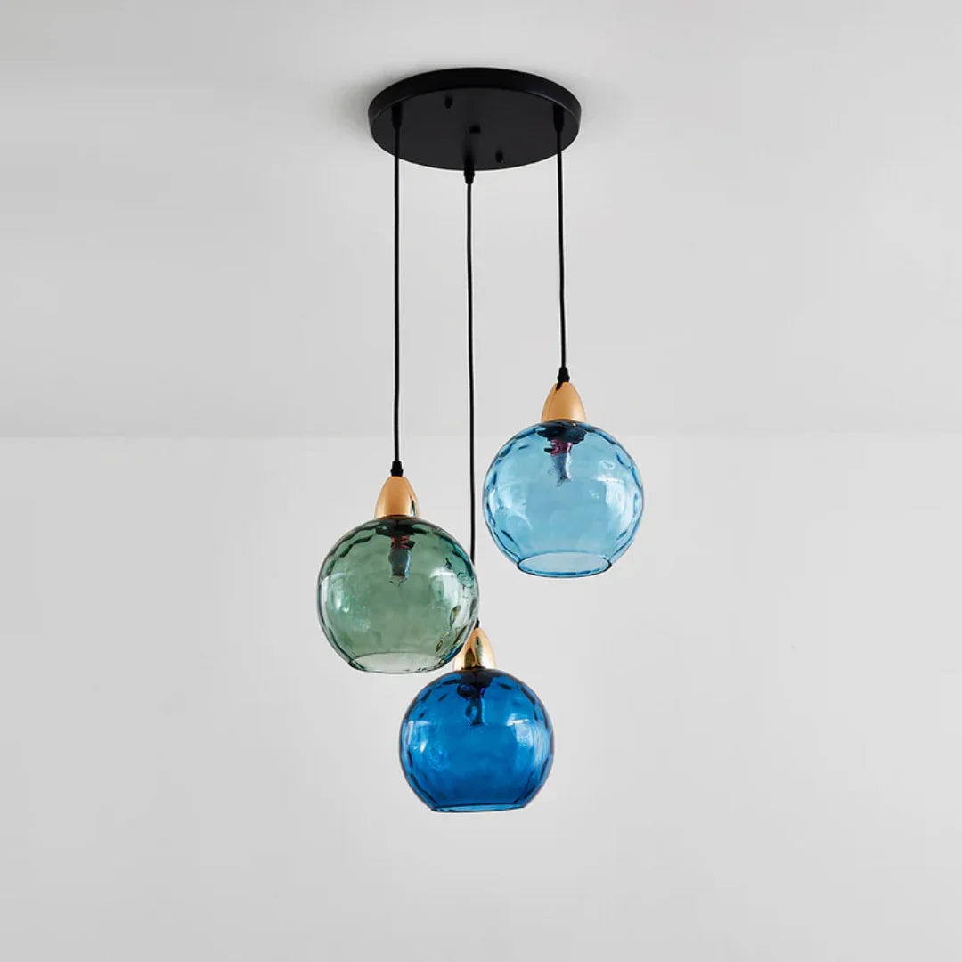 Elegant Triple Cluster Pendant Light