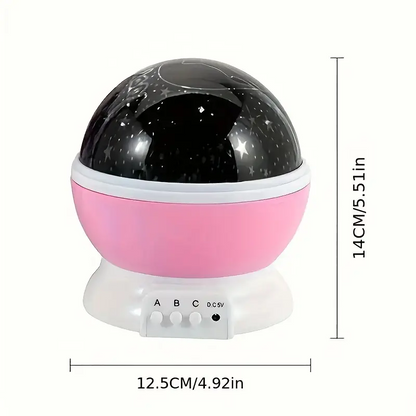 Soothing Night Light Ball With Star Projection