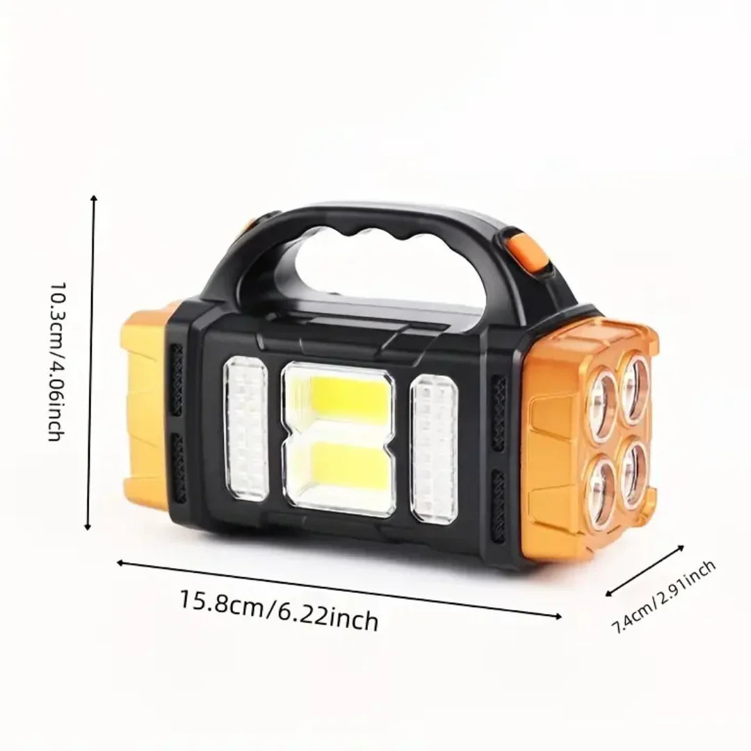 3 - In-1 Emergency Torch with Usb Charging and Carrying Handle