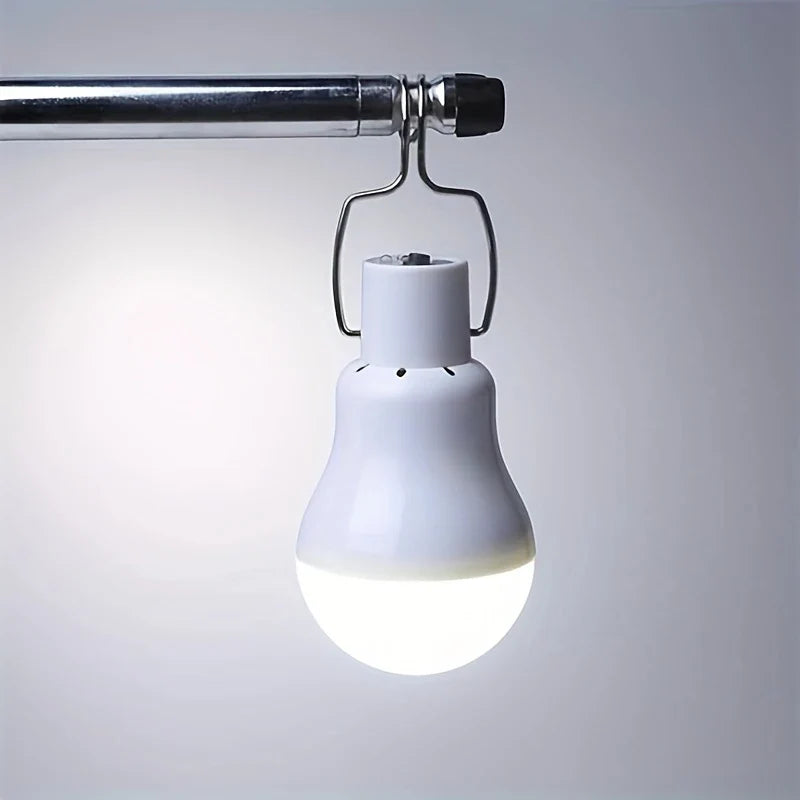 Solar Lamp With Solar Panel - Energy - Saving LED Lamp For Indoor And Outdoor Use