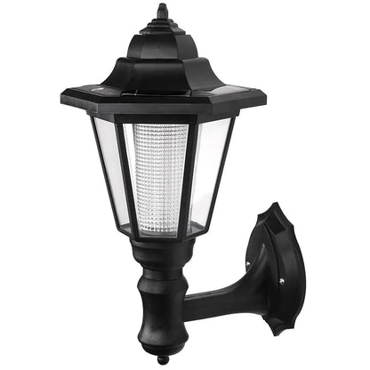 Solar Garden Lantern With LED - Outdoor Lighting For Patio & Garden In Classic Lamp Design