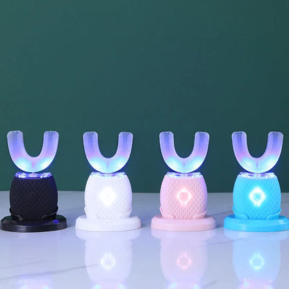Ultrasonic Toothbrush With 360° Cleaning
