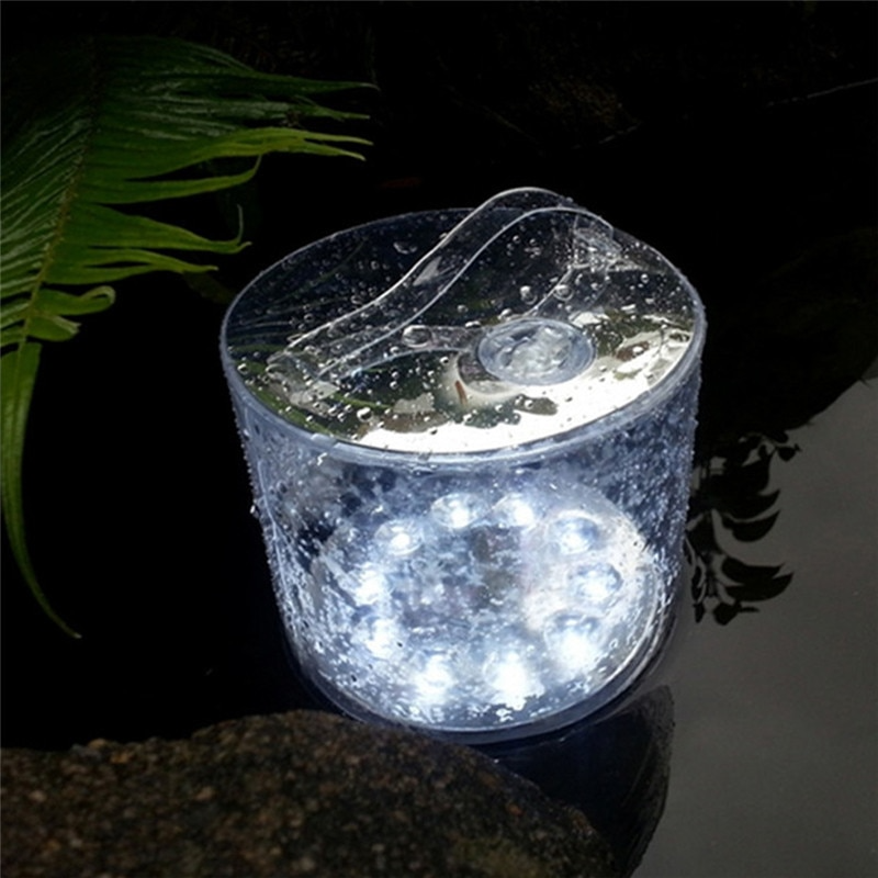 Solar - Powered Folding Garden Lamp - Portable Led Outdoor Lighting for Garden and Yard