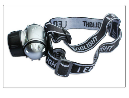 Waterproof Outdoor Led Miner 's Lamp - Headlamp For Fishing , Camping And Cycling