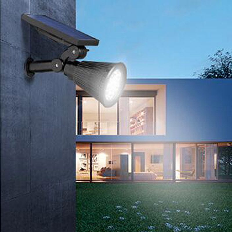 Solar Garden Spotlights - LED Outdoor Lighting For Garden And Patio