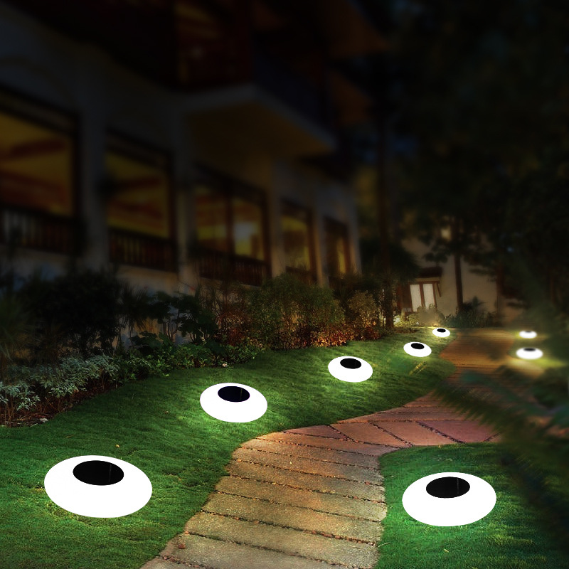 Solar Garden Lights Eye Design - LED Outdoor Lighting For Garden & Patio , Weatherproof