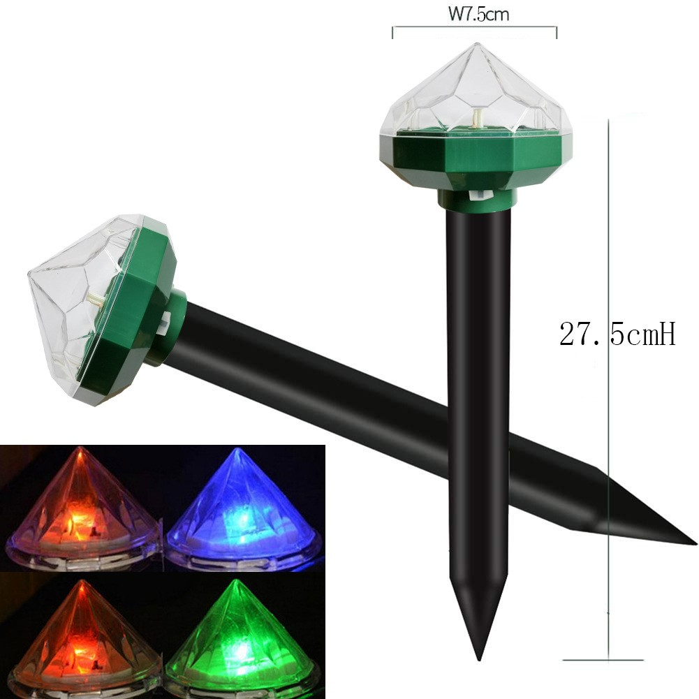 Solar - Powered Animal Repeller for Gardens and Yards - Environmentally Friendly Protection Against Mice and Rodents