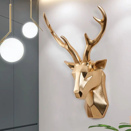 3d Deer Head Decoration For An Elevated Atmosphere