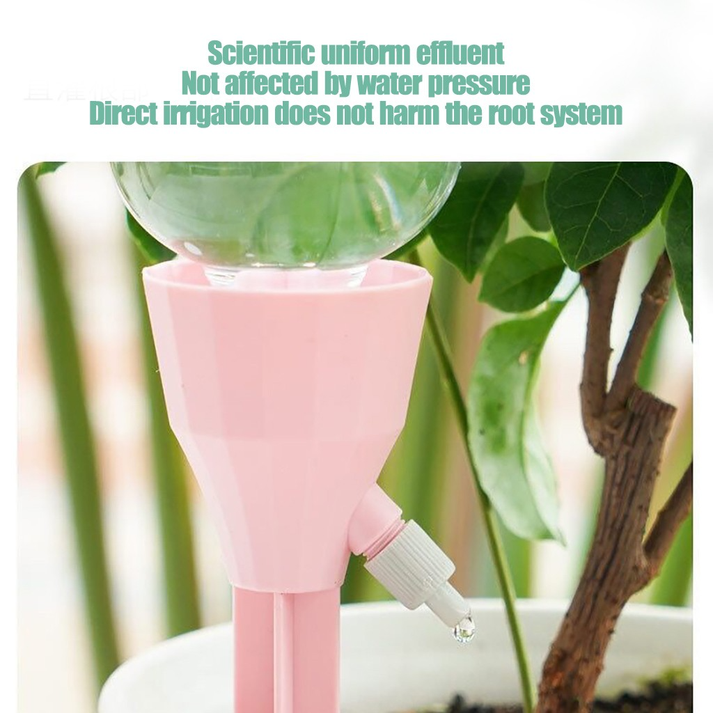 Automatic Plant Waterer with Bottle Connection - Efficient Drip Waterer for Plant Care