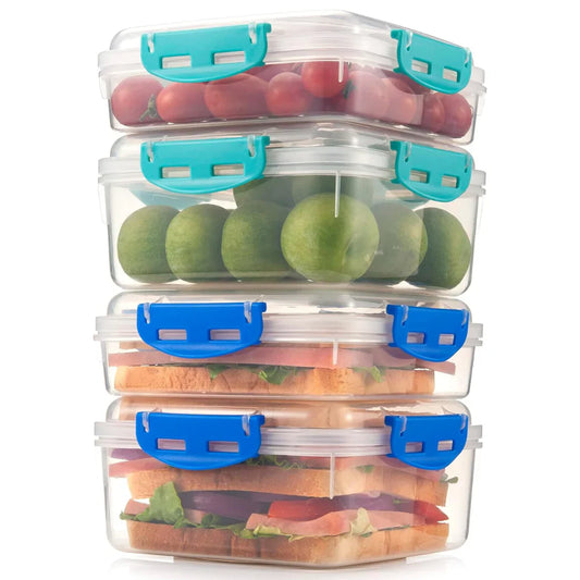 Leakproof Lunch Boxes (Set of 4)