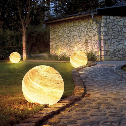 Solar Lawn Light - Led Garden Globe Outdoor Light  Weatherproof For Garden  Patio