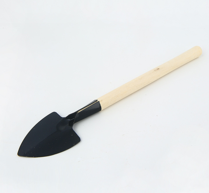 3 - Piece Garden Tool Set with Wooden Handles - Handy Shovel , Rake and Hoe for Garden Maintenance