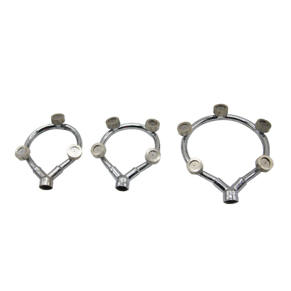 High Pressure Stainless Steel Ring Multi - Nozzle Nozzle - Efficient Spray Attachment for Garden Irrigation