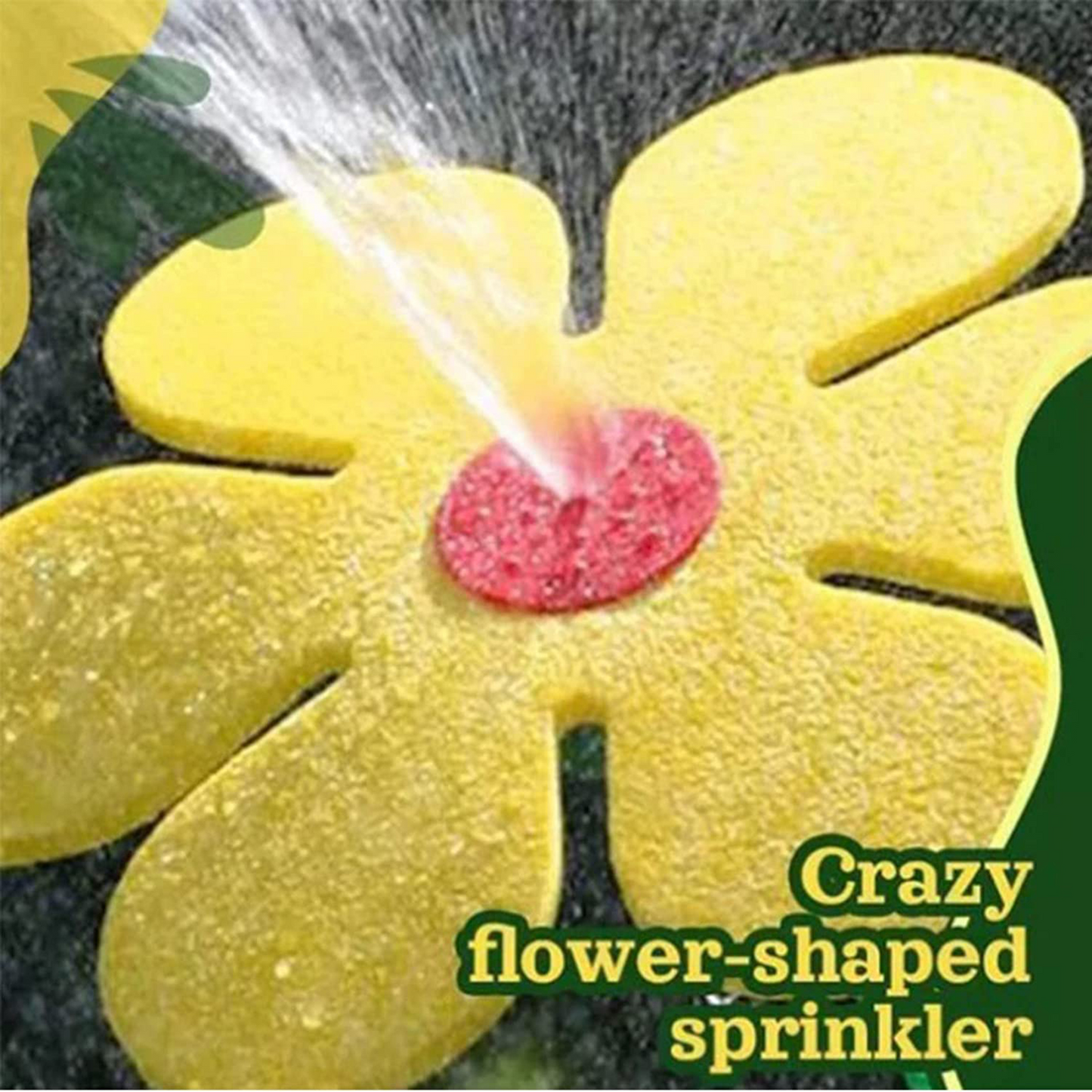 Dancing Daisy Sprinkler - Fun Lawn Sprinkler for Garden and Pets