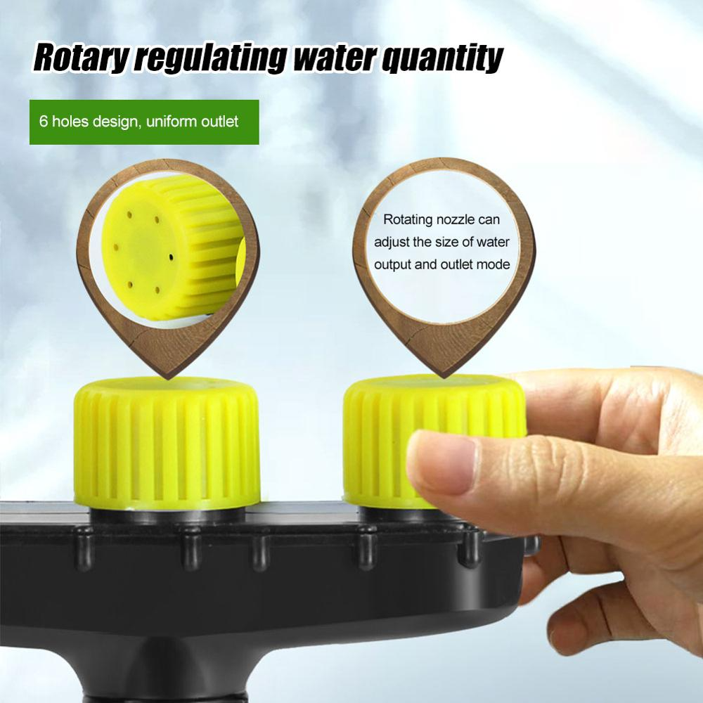 Multifunctional Garden Spray Nozzle with 3 and 5 - Hole Settings - for Watering and Garden Maintenance
