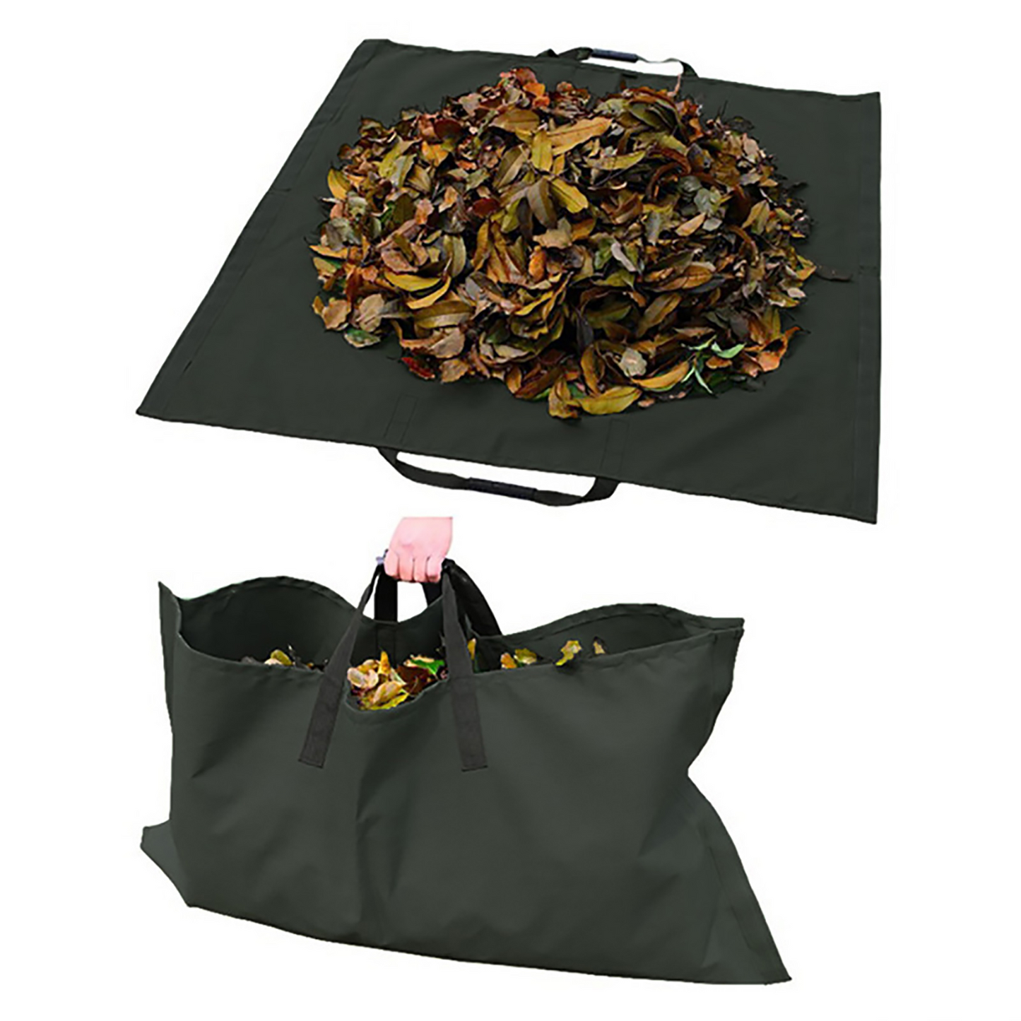 Foldable Garden Waste Bag - Robust Collection Bag for Leaves and Garden Waste