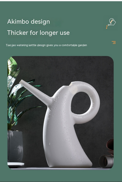 Pouring Basin with Extended Spout - Elegant Design for Precise Watering