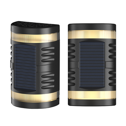 Solar Lamp With Intelligent Light Control - Outdoor Wall Light With Automatic Night Detection