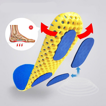 Shock - Absorbing Gel Comfort Soles