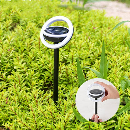 Solar Garden Lights With Colour Change - Led Ground Spots For Outdoor Areas And Gardens