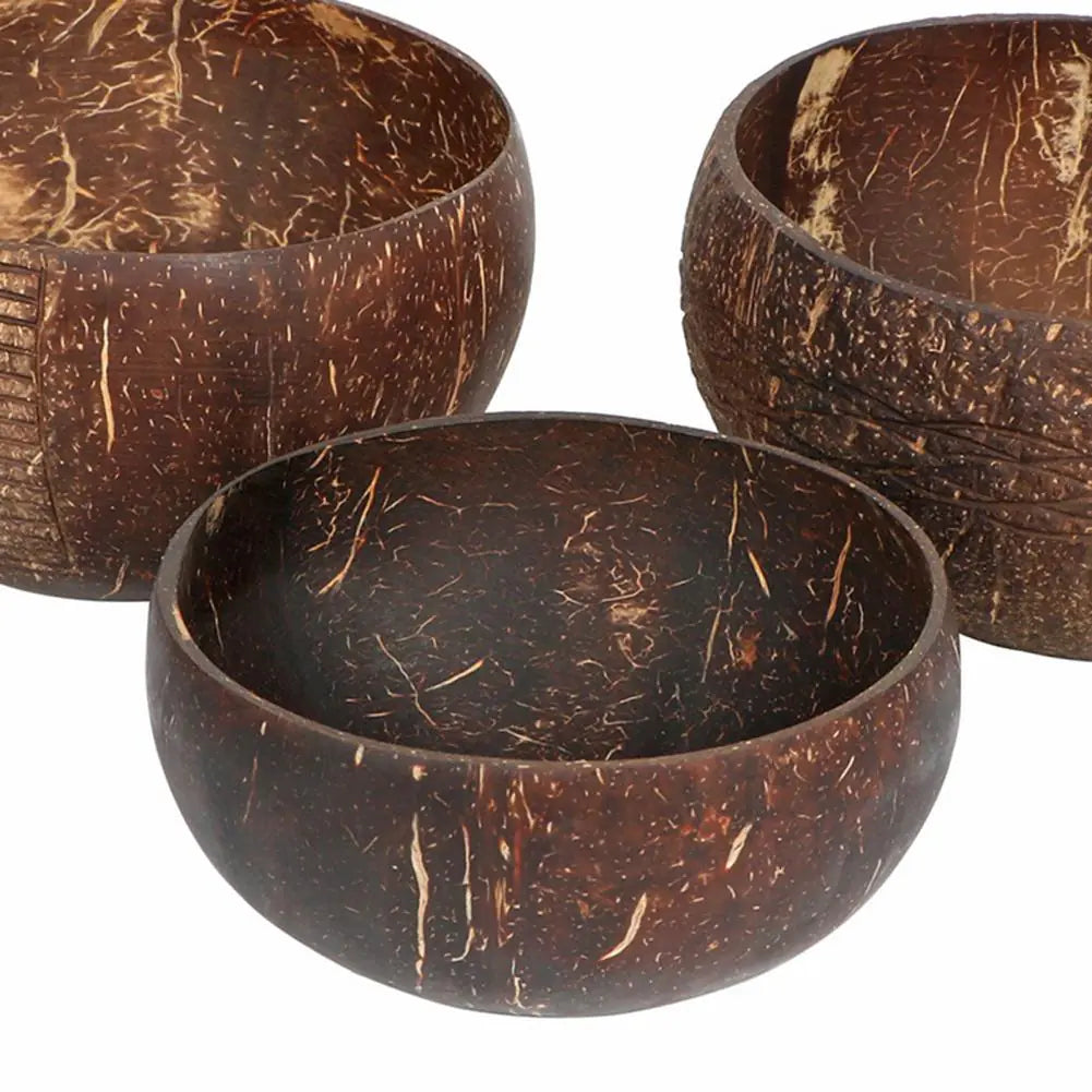 Coconut Bowl Set - Sustainable Serving Bowls