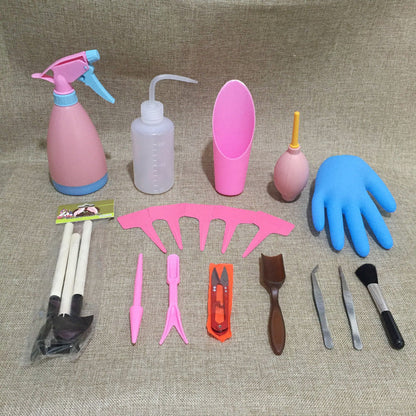 Succulent Garden Tool Set with Spray Bottle and Accessories