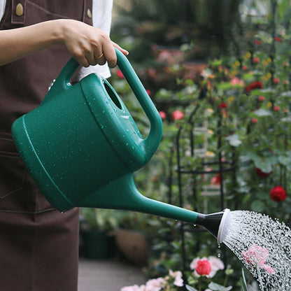 Large - Volume Watering Can with Long Spout - Plastic for Garden Maintenance