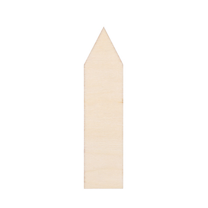 Wooden Plant Labels for Garden and Balcony - Rewritable Labels for Herbs and Plants