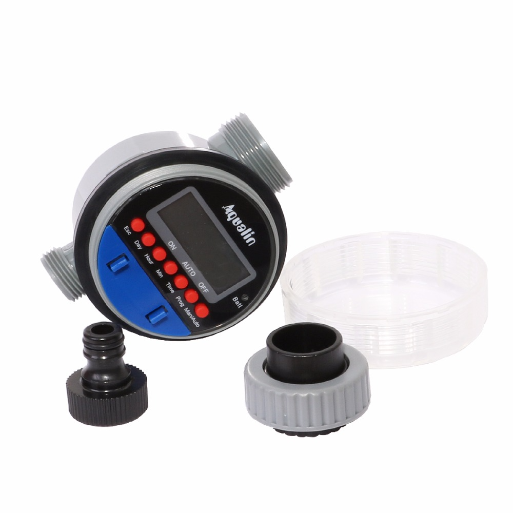 Digital Water Timer with Lcd Display - Automatic Garden Watering for Plants