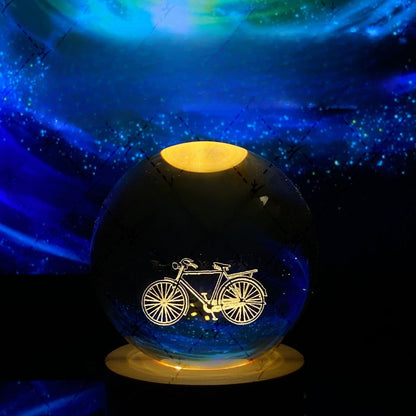 Luminous Moon Crystal Ball