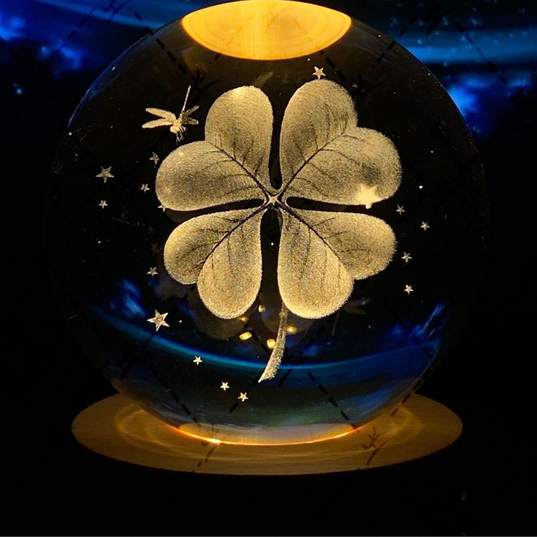 Luminous Moon Crystal Ball