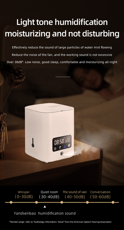 Multifunctional Smart Hydroponic Plant Pot with Calendar , Diffuser and Desk Lamp