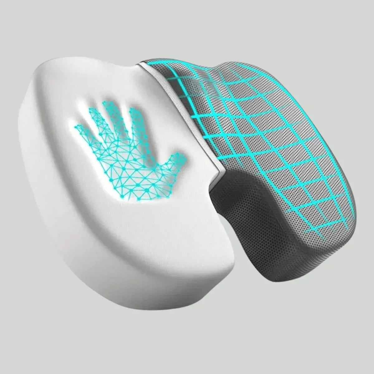 Ergonomic 4D Comfort Seat Cushion With Orthopaedic Support