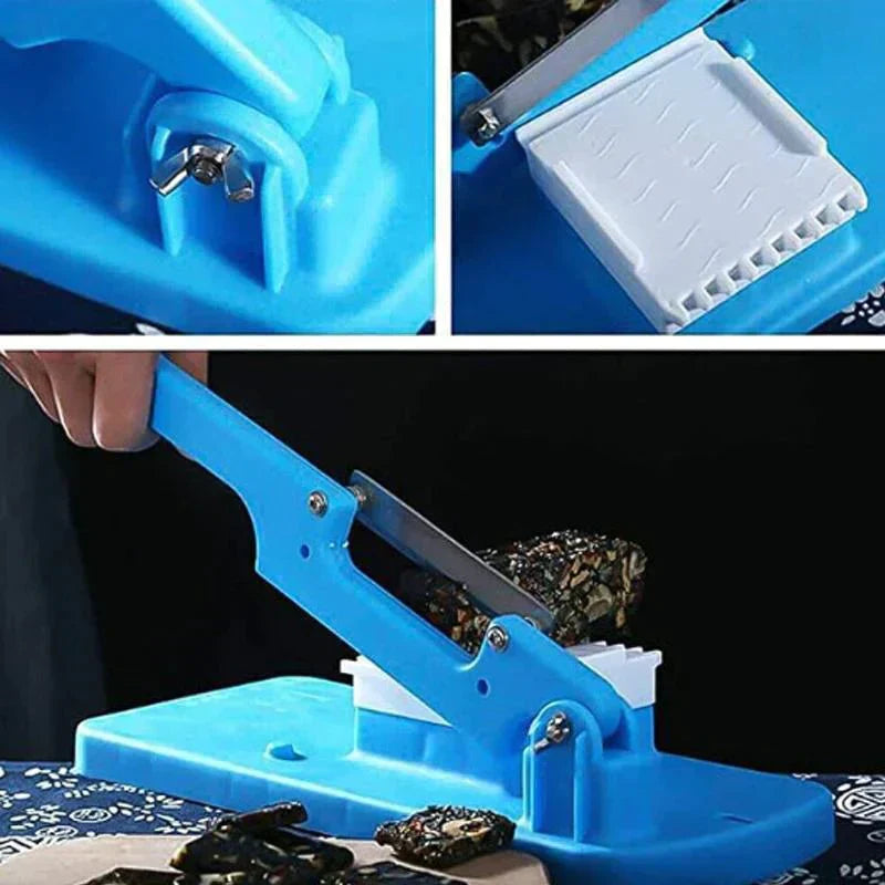 Manual Multifunctional Food Slicer - Robust Meat And Vegetable Slicer For Frozen Food