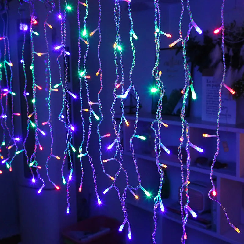 Atmospheric Icicle Fairy Lights